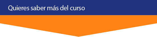 Quieres saber mas sobre el curso